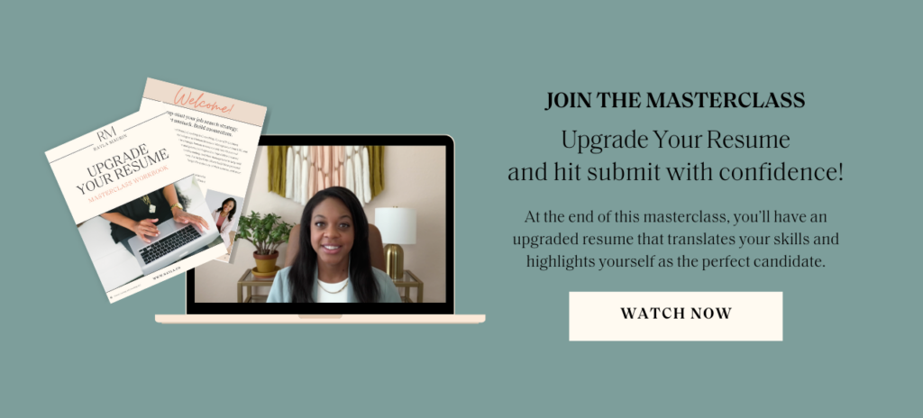 don't hire a resume writer; take this Upgrade Your Resume Masterclass instead!
